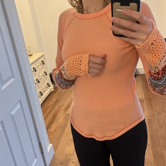Colorful Free People boho top! - Picture 4 of 6